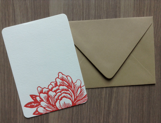 Nicely Noted Review: Letterpress Stationery Subscription - June 2013