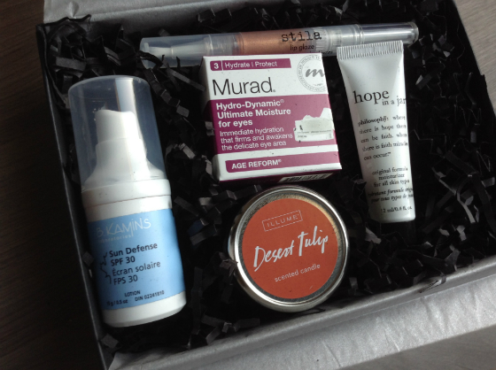 Sample Society Review - June 2013 - Beauty Subscription Box