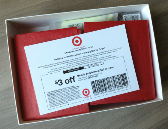 Target Beauty Box Review - Makeup Sample Box - June 2013