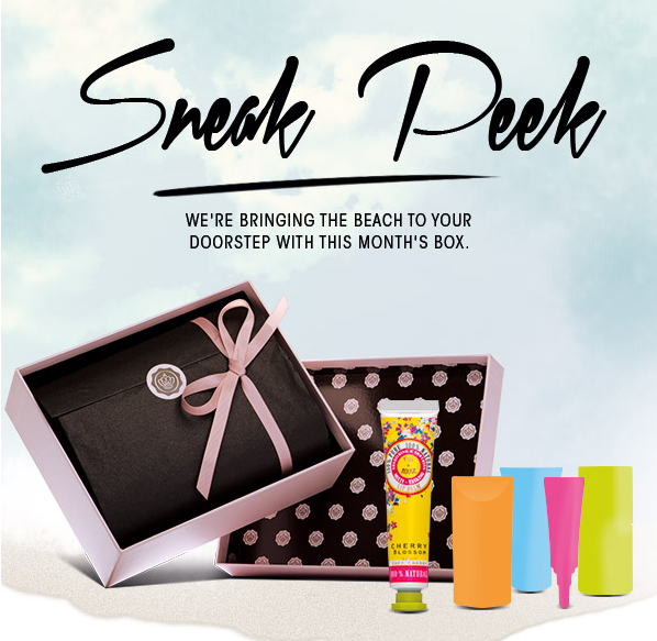 GlossyBox July 2013 Sneak Peek (USA Box)