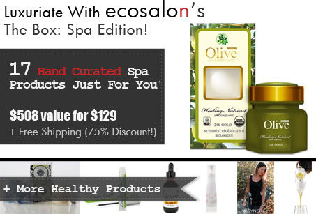 EcoSalon's The Box 2013 Spa Edition - Only 40 Available!