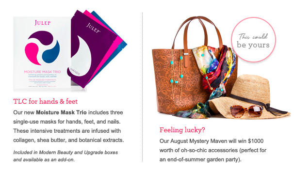 Julep Maven August 2013 Selection Time!