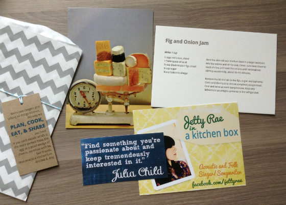A Kitchen Box Review - Monthly Gourmet Subscription - July 2013
