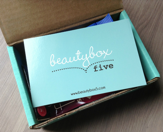 Beauty Box 5 Review - July 2013 - Makeup Subscription