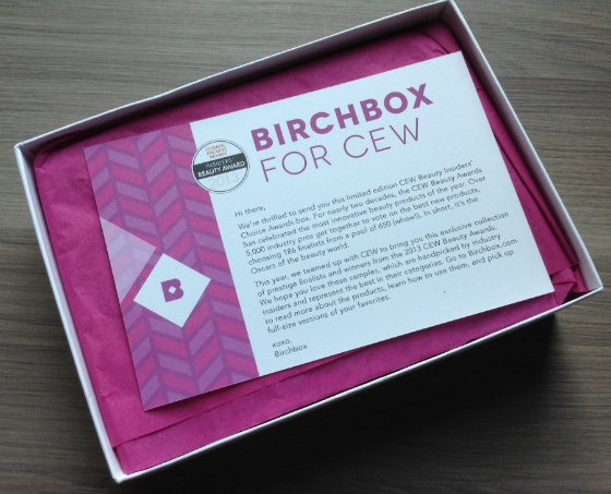 Birchbox CEW Box Review - Prestige Limited Edition Box
