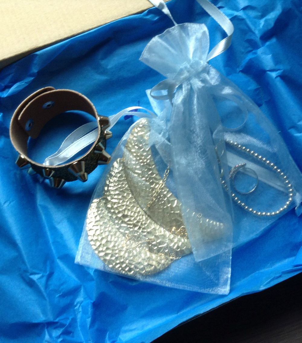 Jewelry Subscription Box – Blue Box Review – July 2013