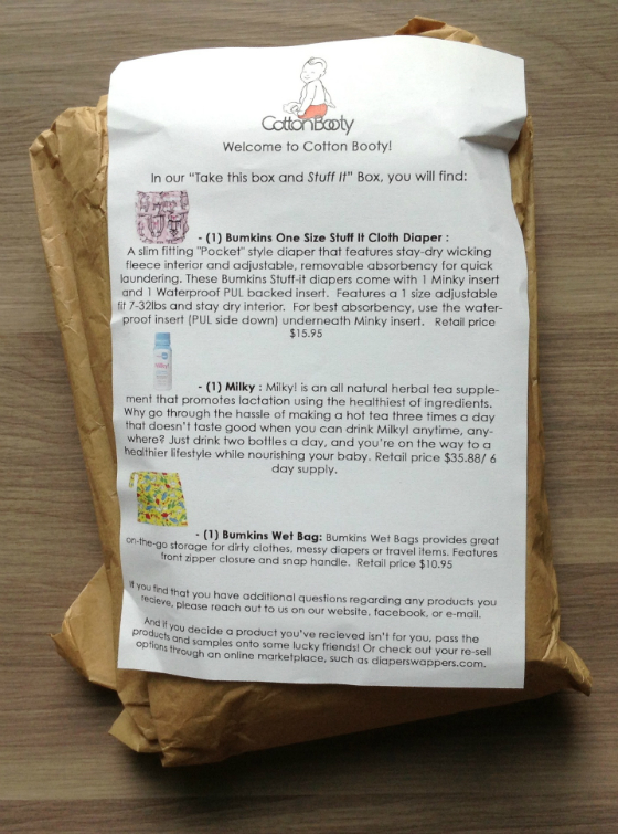 Subscription Boxes for Babies - Cotton Booty Review!