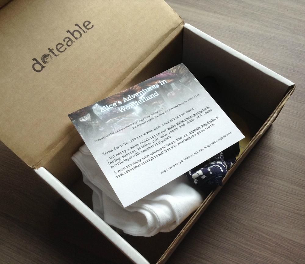 Doteable Dorm Duffle Mini Subscription Box Review – July 2013