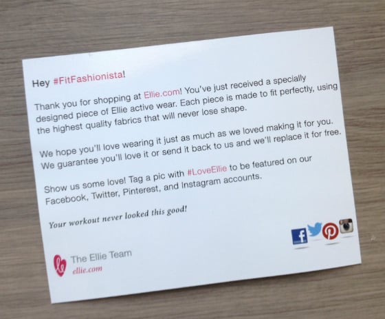 Ellie Fit Fashionista Club Review - Women's Subscription Service