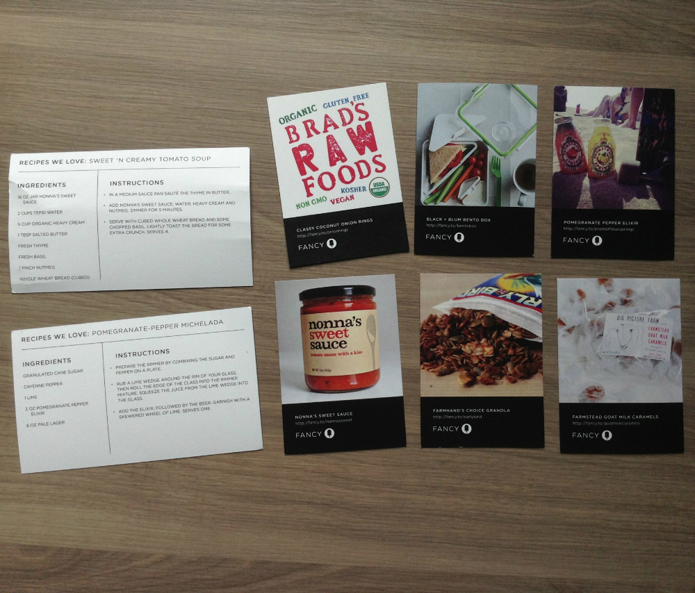 Fancy Food Box Review & Coupon – July 2013