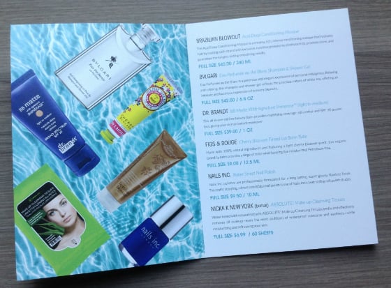 GlossyBox July 2013 - USA - Beauty Subscription Box