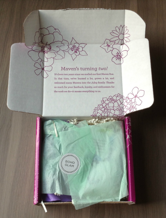 Julep Maven August 2013 Review - Boho Glam Box
