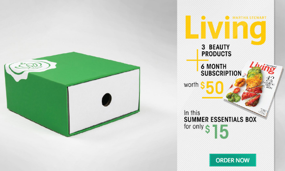 Martha Stewart GlossyBox Available Now!