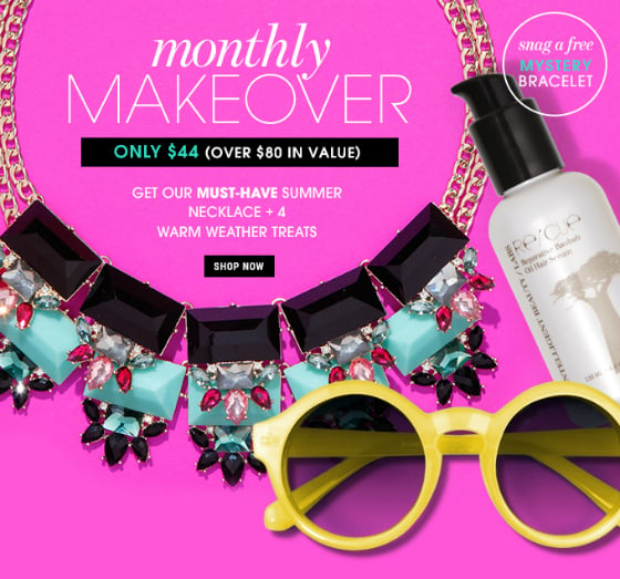 New Bauble Bar Monthly Box – The Monthly Makeover!