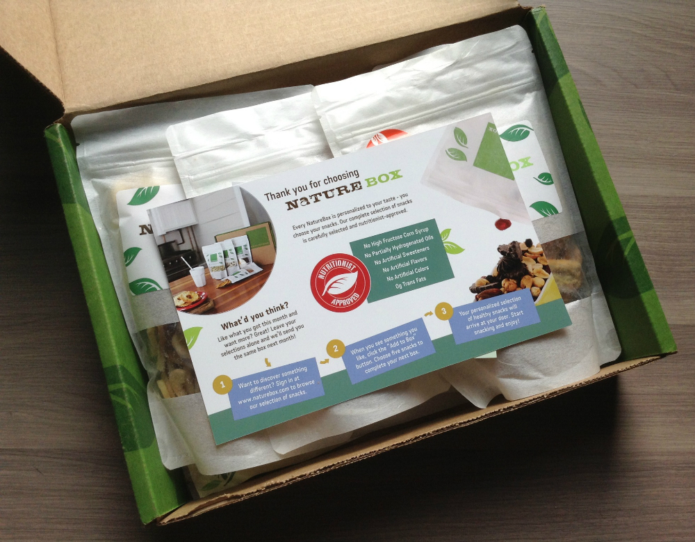 Nature Box Review & Coupon Code – Healthy Snack Subscription