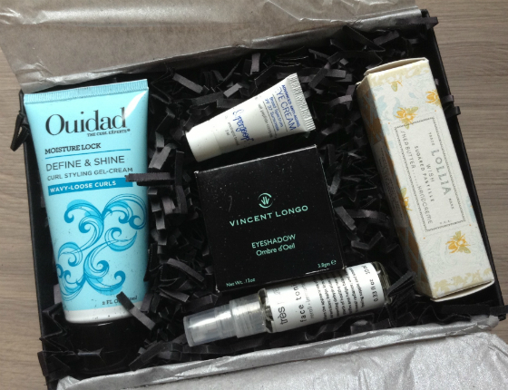 Sample Society Review - July 2013 - Beauty Subscription Box