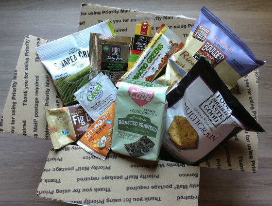 Vegan Cuts Snack Box Review - Healthy Food Subscription - July 2013