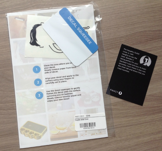 Verbal Fancy Box Review - Monthly Subscription Box - July 2013