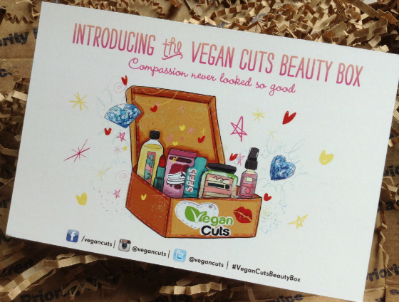 Vegan Cuts Beauty Box Review - July 2013