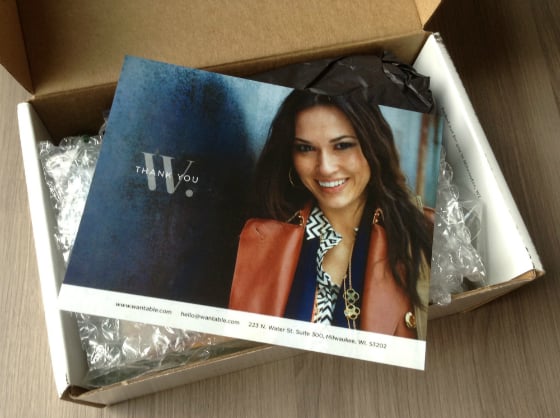 Wantable Accessories Subscription Box Review - July 2013
