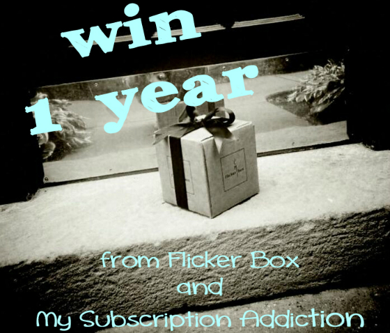 Win A YEAR Subscription to Flicker Box - Sponsored Giveaway!