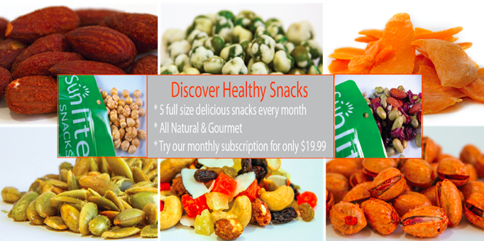 New Healthy Snack Subscription Box: Sunlite Snacks