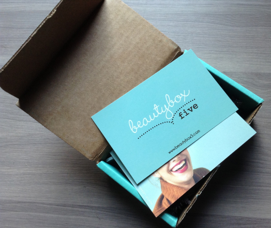 Beauty Box 5 Review - August 2013