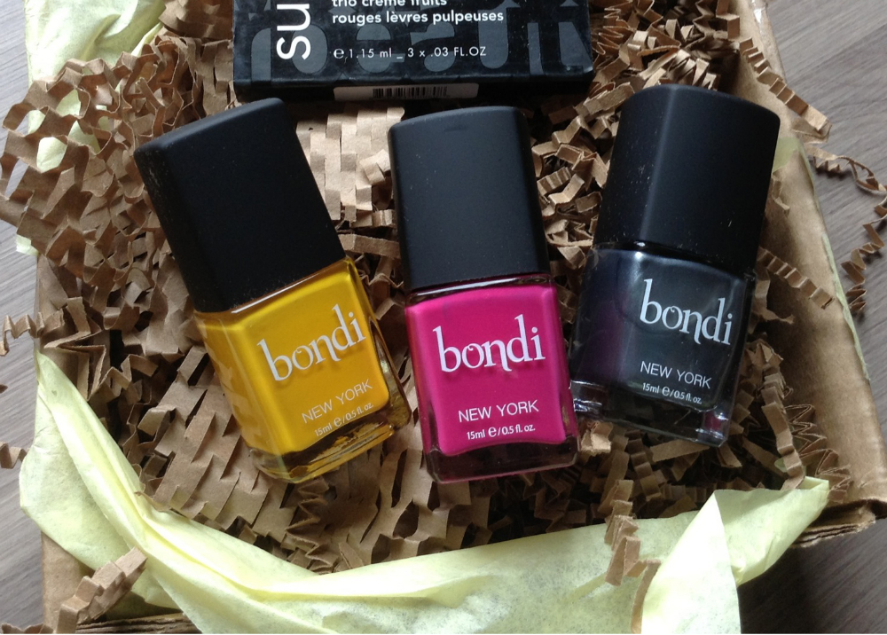 Bondi Box Review – August 2013 – Nail Polish Subscription