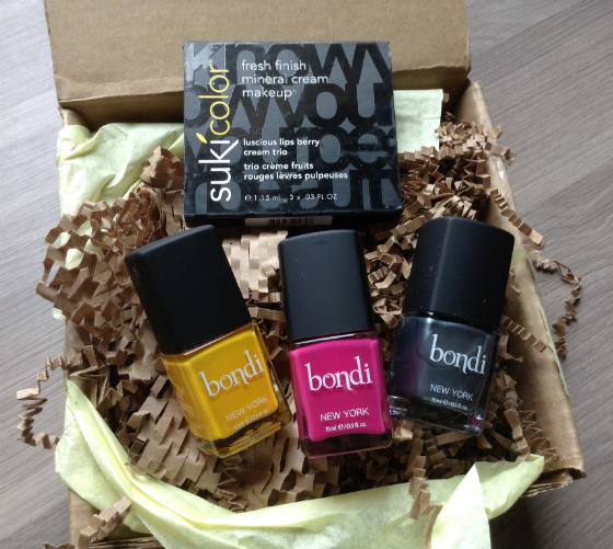 Bondi Box Review - August 2013 - Nail Polish Subscription