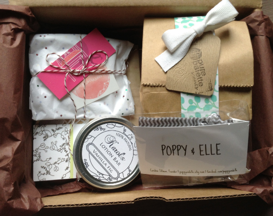 Dottie Box Review - August 2013 - Handmade Subscription Box