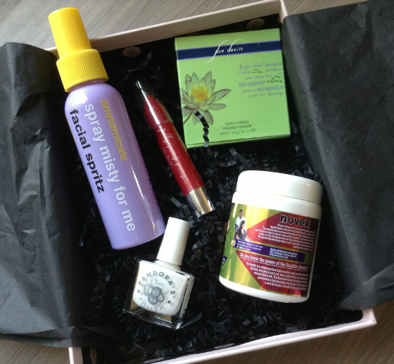 GlossyBox August 2013 Review 