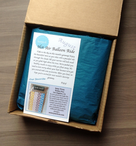 Hammock Pack Subscription Box Review - August 2013