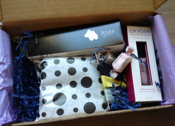 Julep Golden Mystery Box Review - August 2013