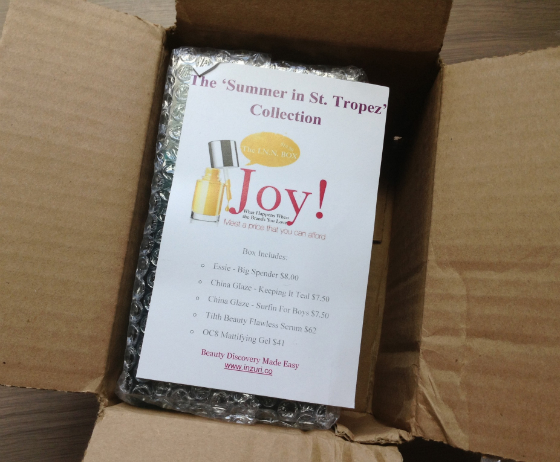 The I.N.N. Box By iNZURi Review - Nail Polish Subscription