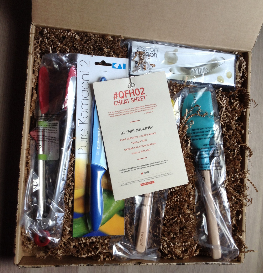 Quarterly Co. Food and Home Box Review – August 2013