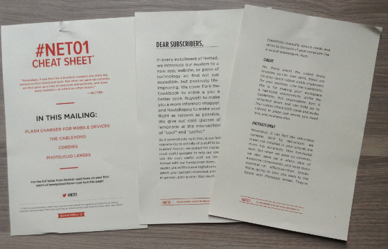 Quarterly Review: Netted by the Webbys #NET01