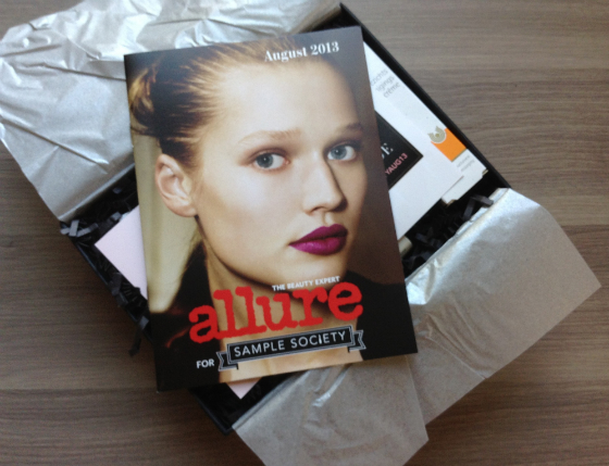 Sample Society August 2013 Review