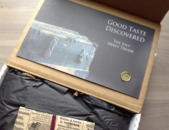 Taste Trunk: Sweet Subscription Box Review - July 2013