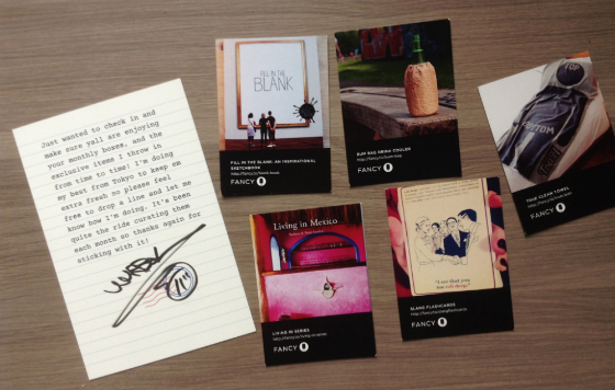Verbal Fancy Box Review - August 2013