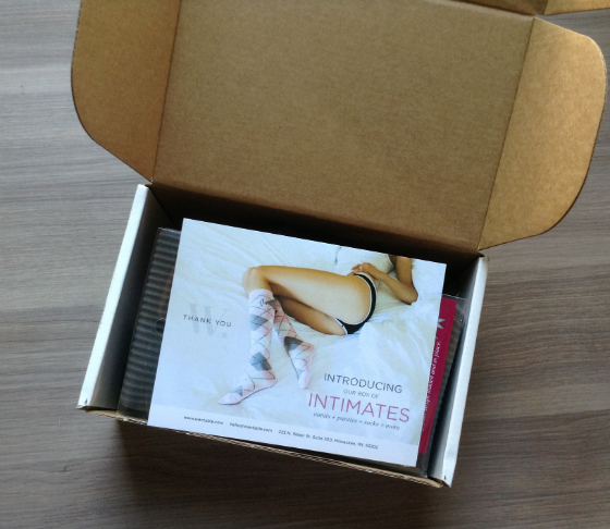 Wantable Intimates Subscription Box Review - September 2013