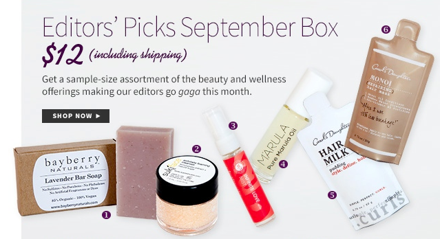 September Beauty Sage Editors' Sample Box - Available Now!