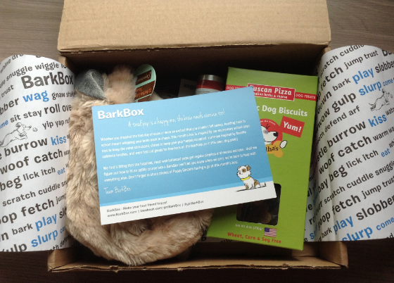Barkbox Review + $15 Coupon Code - Sept 2013