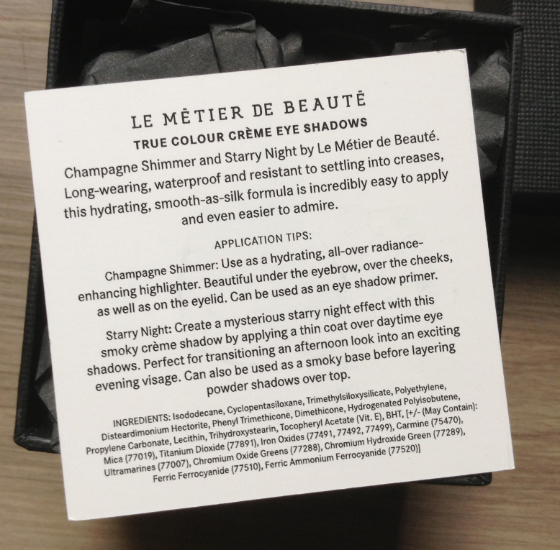 Le Metier de Beaute Beauty Vault VIP Review - September 2013