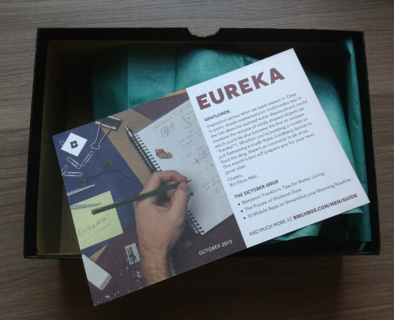Birchbox Man Review - October 2013