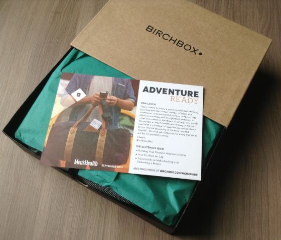 Birchbox Man September 2013 Review