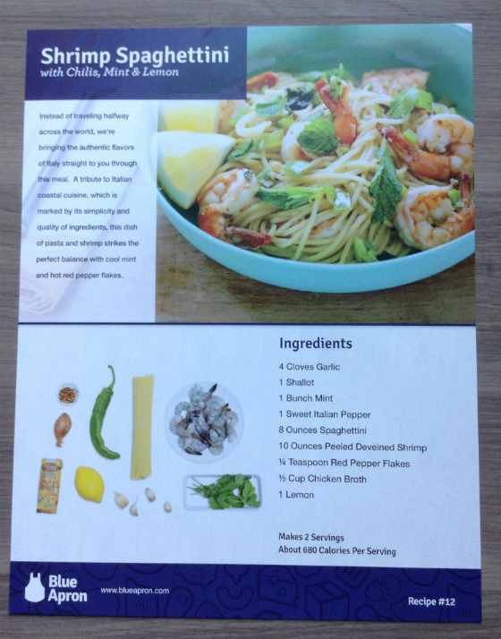 Blue Apron Review - Meal Subscription Box Service