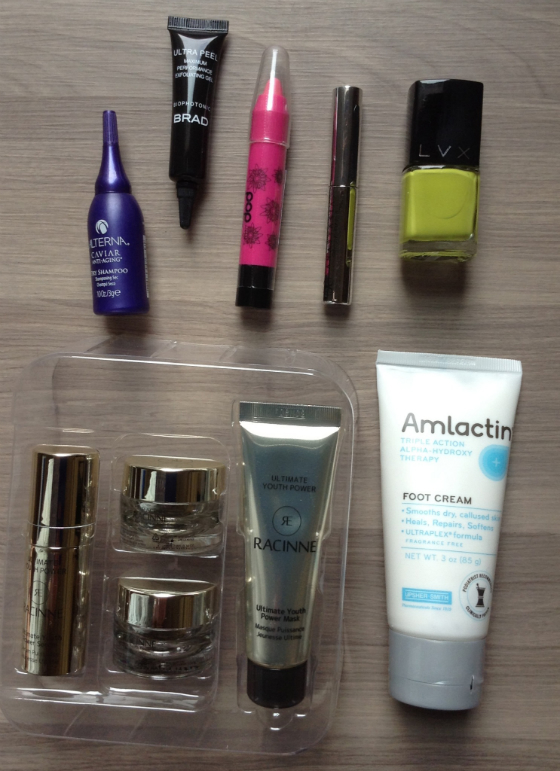 Blush Mystery Beauty Box Review - September 2013