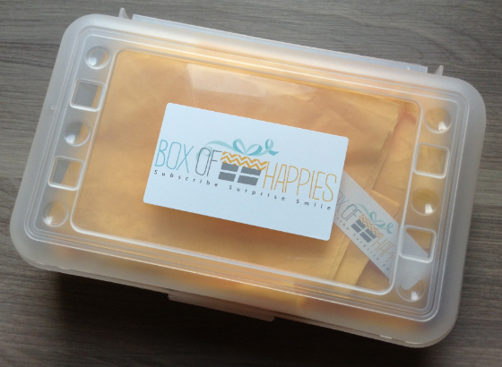 Box Of Happies Subscription Box Review