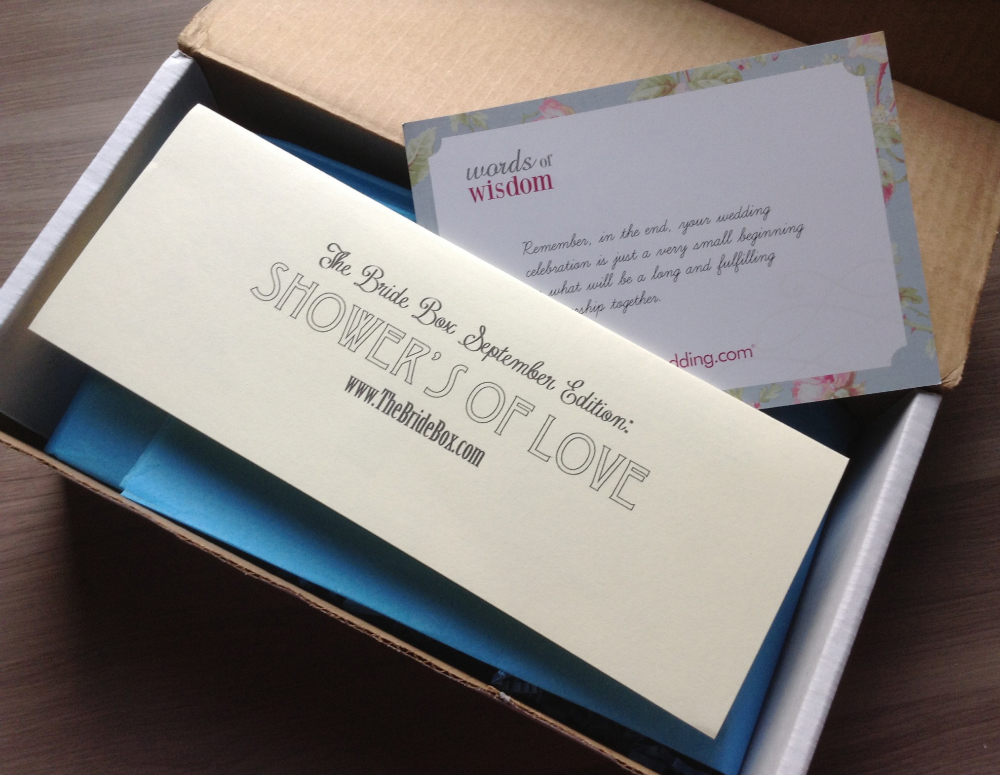 The Bride Box Review – September 2013