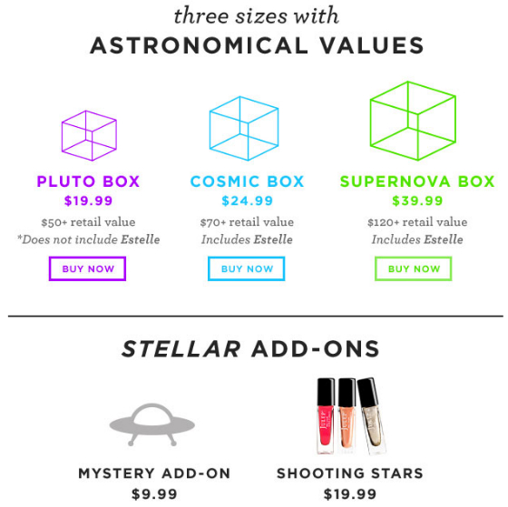 Julep Galaxy Mystery Box Time for September!